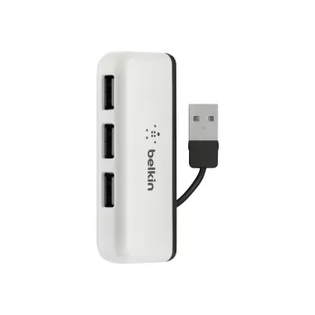 Hub da viaggio Belkin USB 2.0 4 porte, argento, F4U021bt