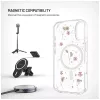 Fixed MagBloom | cover posteriore | Apple | iPhone 17 | TPU | Blush Plum