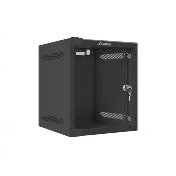 Rack a parete LANBERG WF10-2306-10B — 6U, 280×310×336 mm, profondità 238 mm, nero, capacità 20 kg