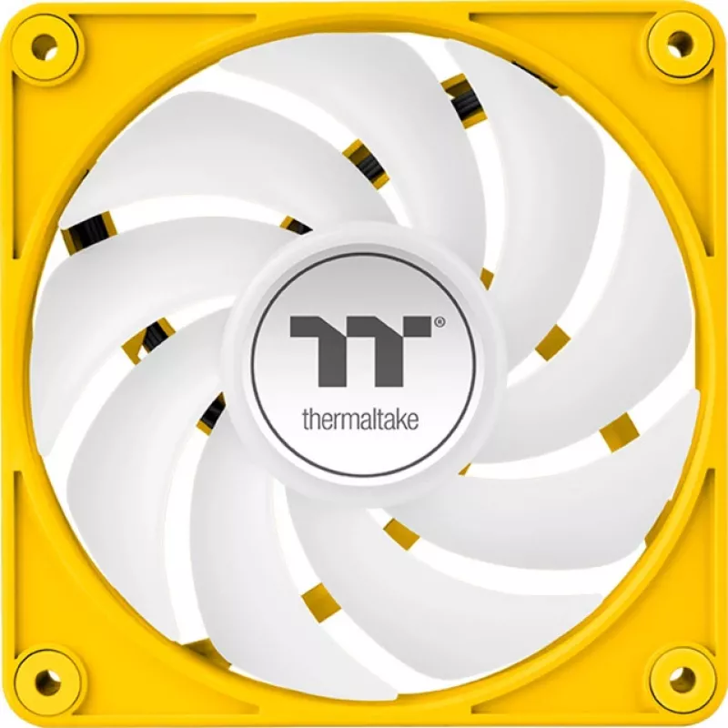 Ventole per case Thermaltake CT140 EX ARGB 140 mm giallo confezione da 3