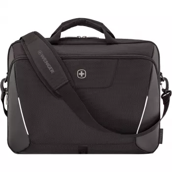 Borsa porta laptop Wenger XE Brief 17 – adatta per laptop da 17 pollici, scomparto tablet, nero