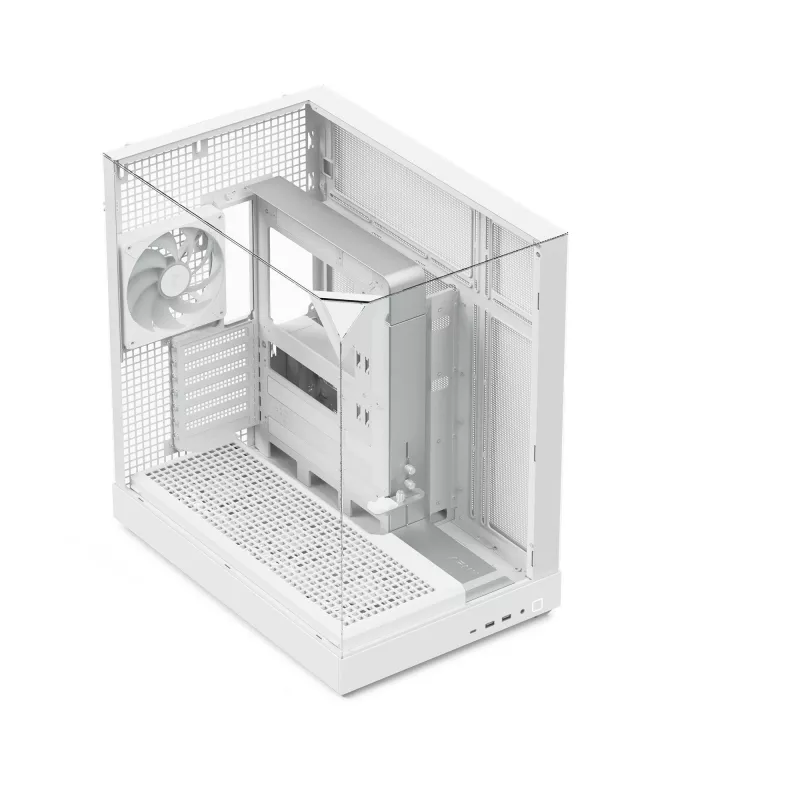 Case per PC APNX V2 — bianco, pannelli in vetro temperato x3