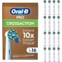 Oral-B Pro CrossAction testine di ricambio, 16 pz.