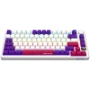 LORGAR KBP7075W, tastiera da gaming meccanica wireless 75% Pro, bianco, layout EN