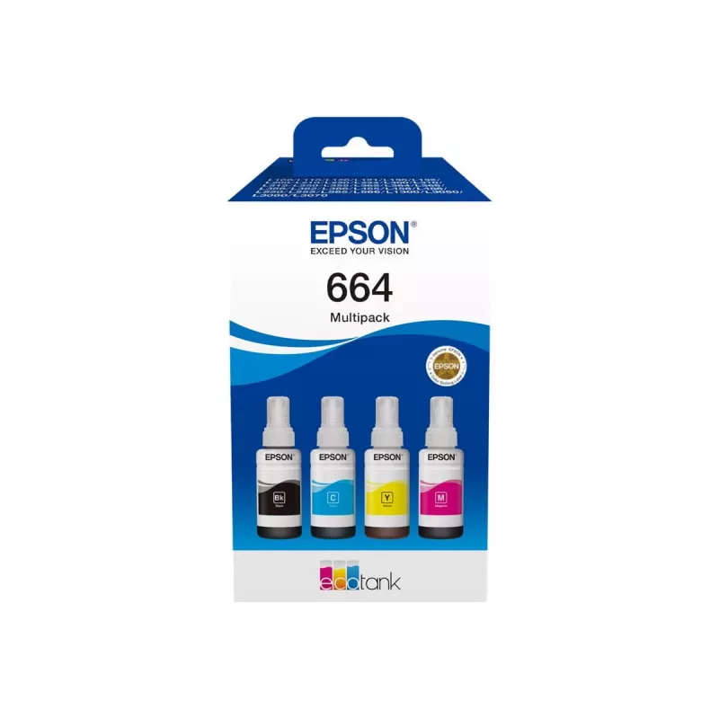 Epson C13T66464A Set di ricarica inchiostro originale