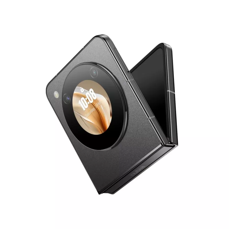 Smartphone NUBIA Flip bundle (oro) con custodia, cuffie e raffreddatore