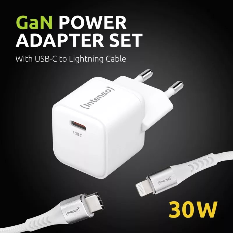 Caricabatterie mobile Intenso 7803052 universale AC ricarica rapida 20V