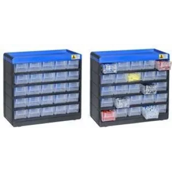 Cassettiera per minuteria allit VarioPlus Pro 464620 organizer modulare per minuteria 29/50 scomparti, L x A x P 300 x 285 mm