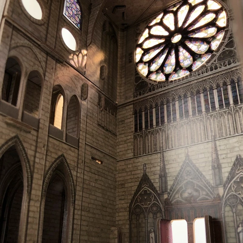 Puzzle 3D CubicFun Notre Dame, 293 pezzi, modello in scala della cattedrale