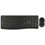 Kit tastiera e mouse wireless Tracer Bartix II RF Nano, 2,4 GHz, nero