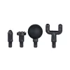 Pistola massaggiante mini Extralink rosa, 4 accessori
