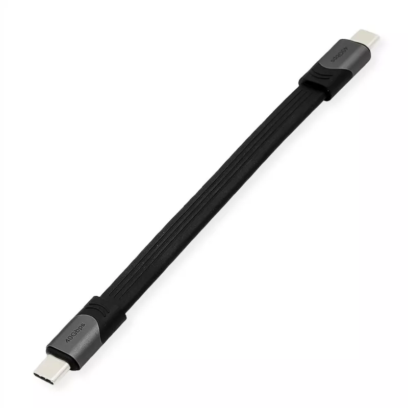 Cavo USB ROLINE 11029078 USB4 Gen 3x2 0,15 m USB C nero