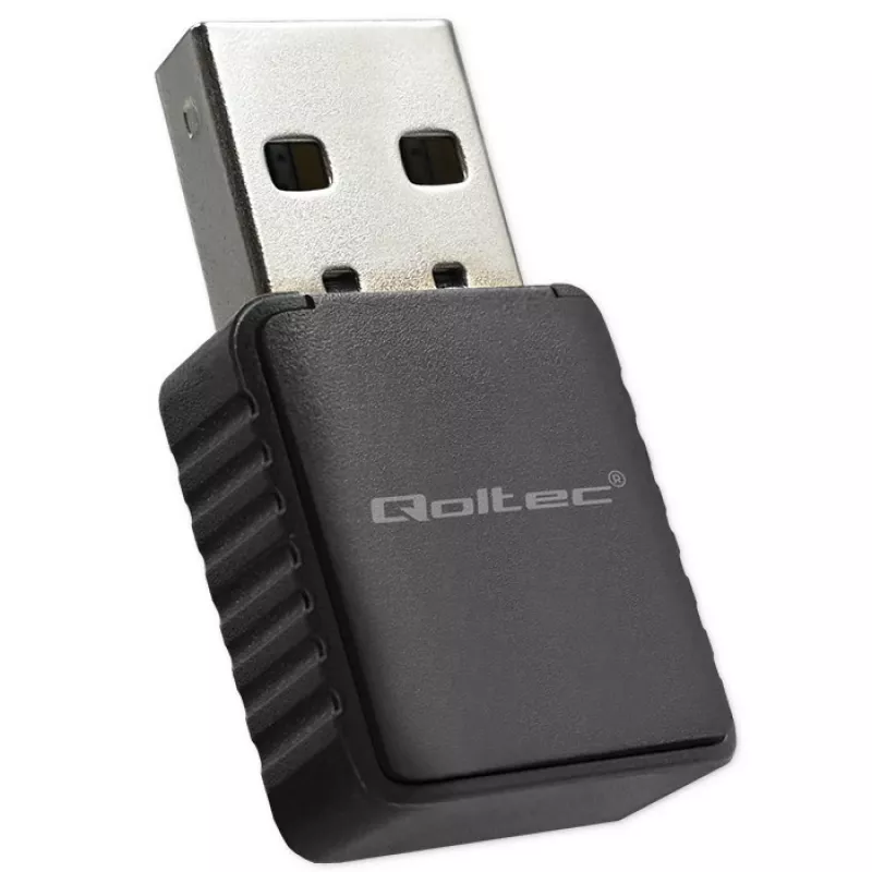 Adattatore wireless USB QOLTEC 56988 dual band 1300Mbps USB 3.0