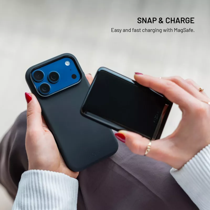 Fixed MagFlow | Cover posteriore | Samsung | Galaxy S26 | silicone liquido | nero