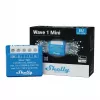 Relè smart Shelly Qubino Wave 1 Mini wireless 110–240V, 8A AC / 5A DC, 868,4 MHz, per interni, blu
