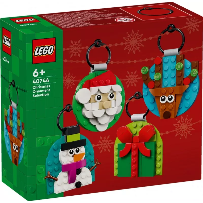 Bricks Iconic 40744 selezione decorazioni natalizie