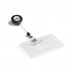 Durable 8016 portabadge orizzontale trasparente 10 pezzi