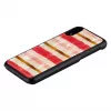Custodia per smartphone iKins per iPhone XR — design short cake, nero