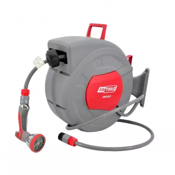 Tubo da giardino su avvolgitore AWTools 1/2 pollice 20 m modello 1028728