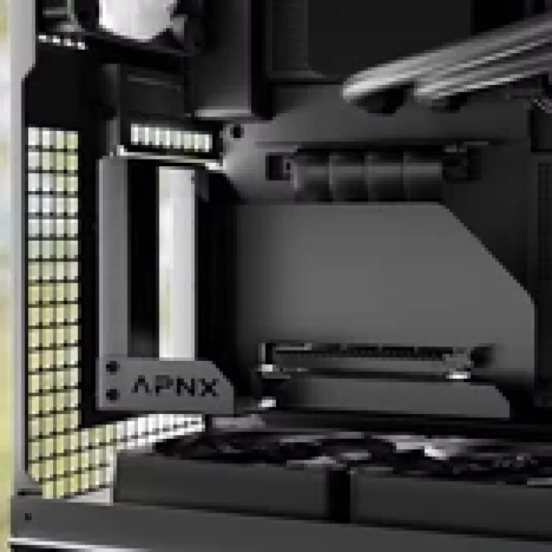 Supporto verticale per GPU APNX GAZU-1044 — regolabile in altezza, design robusto