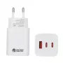 Caricabatterie EXTRA DIGITAL GaN 2x USB Type-C, USB Type-A: 65W, PPS