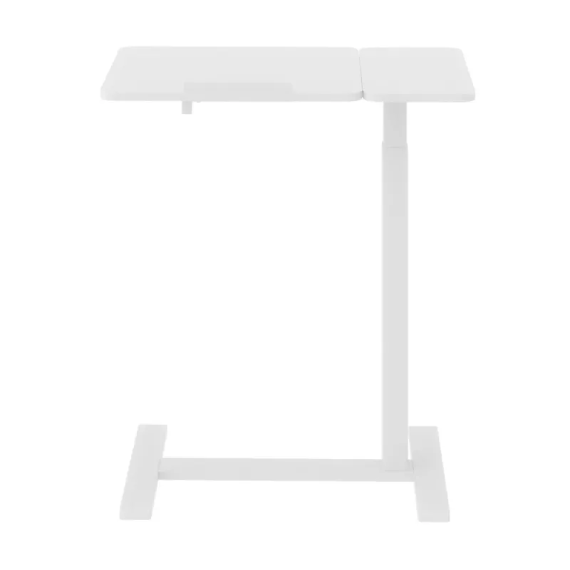 Supporto mobile per scrivania/laptop Maclean, bianco, regolazione in altezza 76-109 cm, max 30 kg, MC-120 W