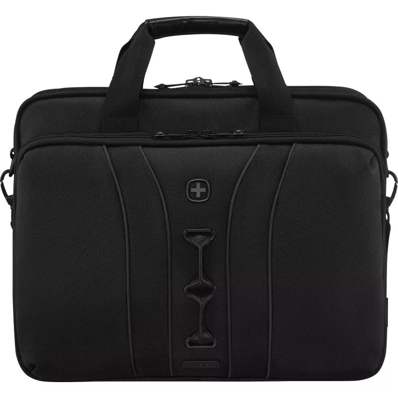 Custodia per laptop Wenger Legacy Serie Nera 16 pollici – adatta fino a 40,6 cm, nera