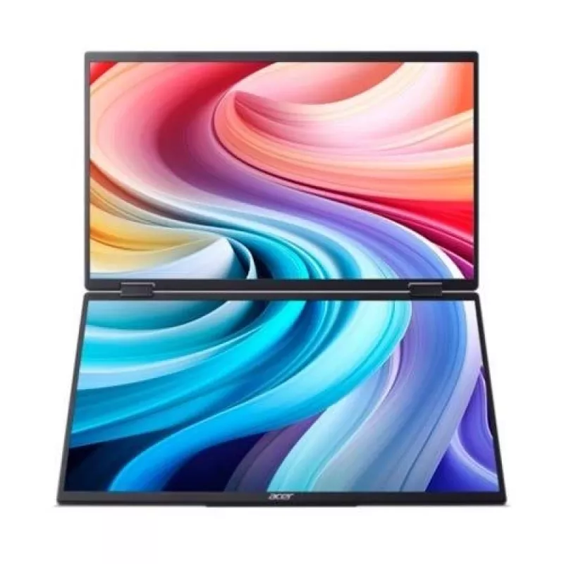 Monitor portatile Acer PD163QT 39,6 cm (15,6 inch) FHD 1920x1080 IPS 8 ms USB-C nero VESA 75x75