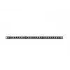 Patch panel LANBERG PPS5-0024-B 24 porte CAT5e, metallo, 0,5 U, 445×99×22,3 mm, nero