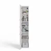 Top E Shop S33 BIEL mobile contenitore per bagno, bianco