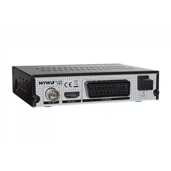 Sintonizzatore TV digitale HD terrestre WIWA H.265 PRO DVB-T/DVB-T2 — Full HD, H.265, HDMI, SCART, USB, registrazione