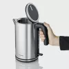 Bollitore SEVERIN WK 3449 — 1,7 l, 2400 W, acciaio inox/plastica, nero-argento