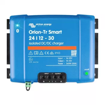 Caricabatterie DC-DC Victron Energy Orion-Tr ORI241236120 24V a 12V 30A isolato