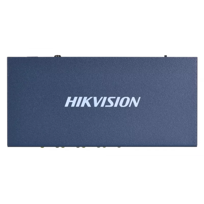 Hikvision DS-3E0106HP-E collegamenti di rete unmanaged Fast Ethernet (10/100) supporto PoE blu