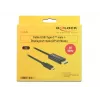 DeLOCK 85256 Adattatore cavo video 2 m USB Type-C DisplayPort nero