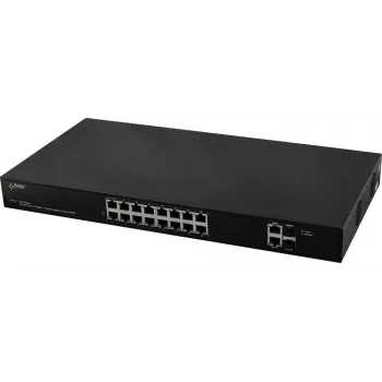 PULSAR SF116 switch di rete Managed Fast Ethernet (10/100) Power over Ethernet (PoE) 1U nero
