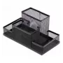 Astuccio Forpus, nero, vuoto, scomparto 4, lamiera forata 1005-012