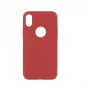 Custodia per cellulare Tellur Cover Slim per iPhone X/XS — similpelle, rosso