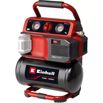 Power X-Change compressore a batteria TE-AC 18/75 Li OF-Solo, 18 Volt (nero/rosso, senza batteria e caricabatterie)