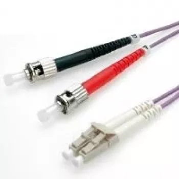 VALUE Cavo in fibra ottica 50/125µm OM4, LC/ST, viola 2,0m (21.99.8772)