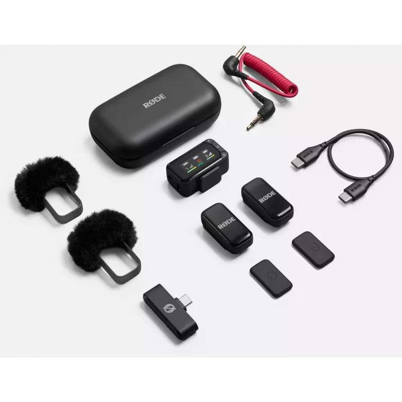 Kit microfono lavalier senza fili Rode Wireless Micro Camera Kit con trasmettitore e ricevitore wireless