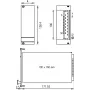 SCHROFF Pannello frontale per PSM - FRONTPL.HF PSU PSM 3HE 10TE (21005477)