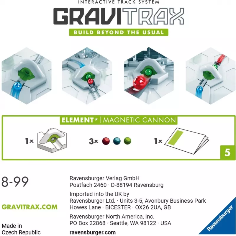 Gravitrax cannone magnetico