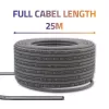 Cavo patch di rete QOLTEC Cat6 UTP in rame, 25 m, grigio