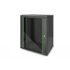 DIGITUS Dynamic Basic DN-19 16-U-EC-SW - armadio - armadio di rete - adatto per montaggio a parete - RAL 9005 - 16U - 48,3 cm (19