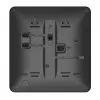 Telefono DECT Gigaset DESK 800A cornetta cablata 200 voci in rubrica nero