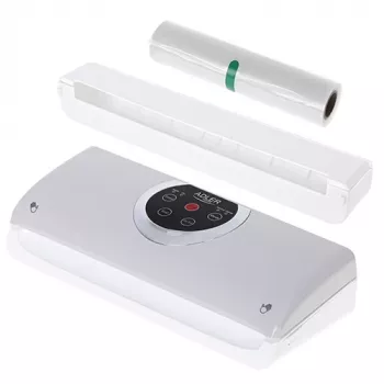 Sottovuoto Adler AD 4503, 130 W, vuoto da -750 a -800 mbar, connettore Type-C, grigio/bianco