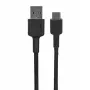 AUKEY CB-CD30 cavo da USB-A a USB-C 0,9 m, rivestimento in nylon intrecciato, 60W PD, 3A, nero