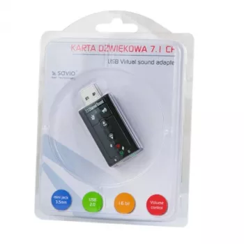 Savio AK-01 scheda audio 7.1 canali USB