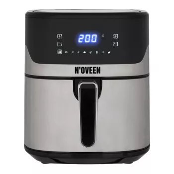 Friggitrice ad aria calda NOVEEN AF550 — capacità 6,5 l, 1600 W, fino a 200°C, 8 programmi